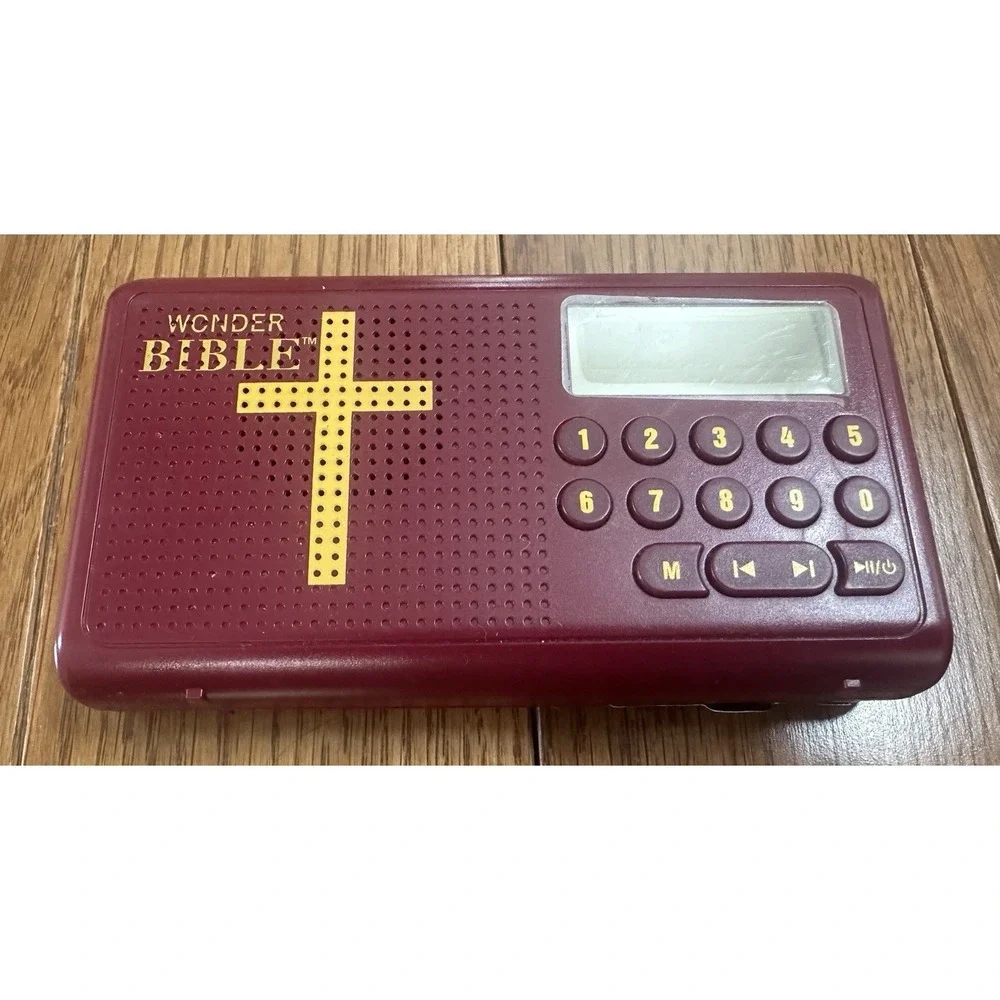 Wonder Bible Audio Player with Player Guide and Charger‎ tested WORKS